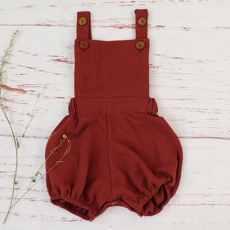 Cotton Toddler Romper for Girls