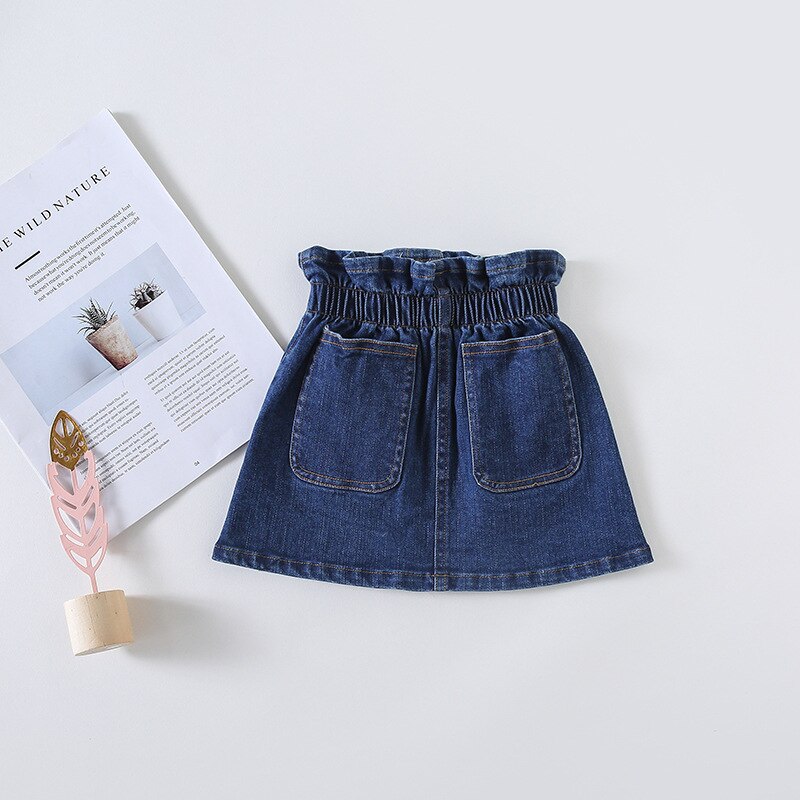 Girls Half-Length Cotton Skirt