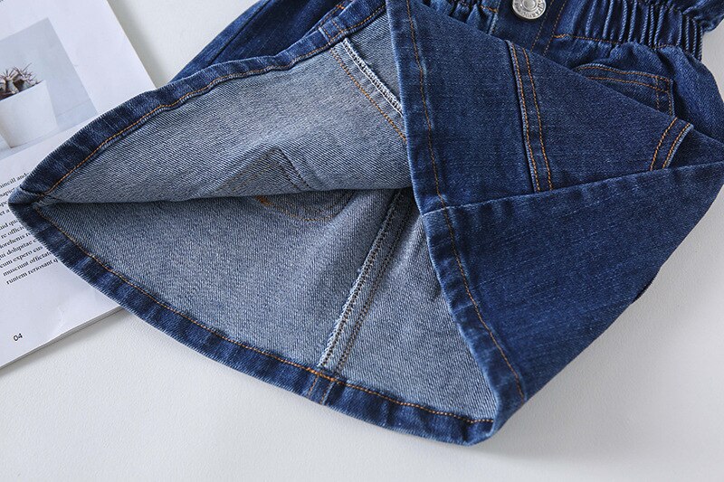 Girls Half-Length Cotton Skirt