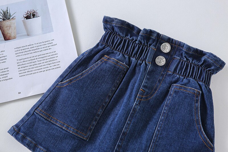 Girls Half-Length Cotton Skirt