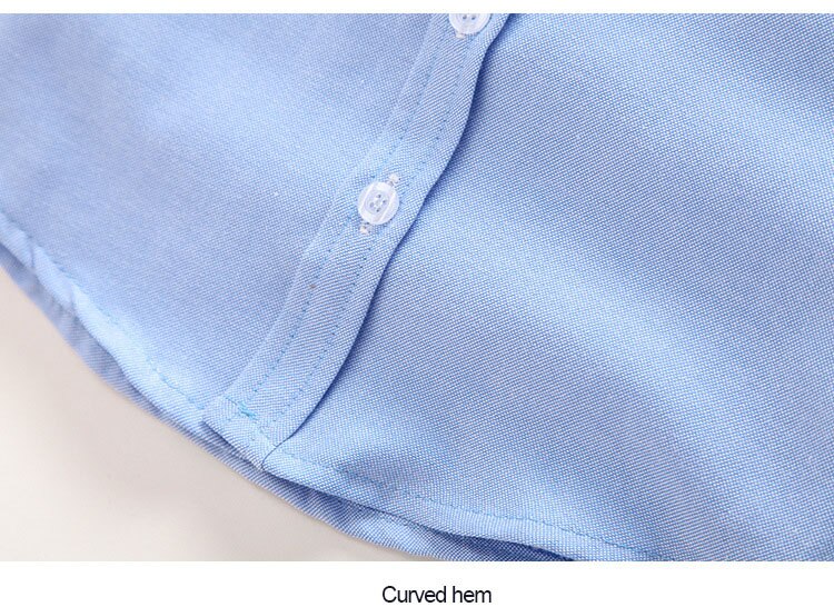 Boys' Short Sleeved Plain Polyester Shirt