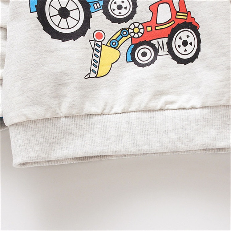 Baby Boy Printed Cotton Sweatshirt