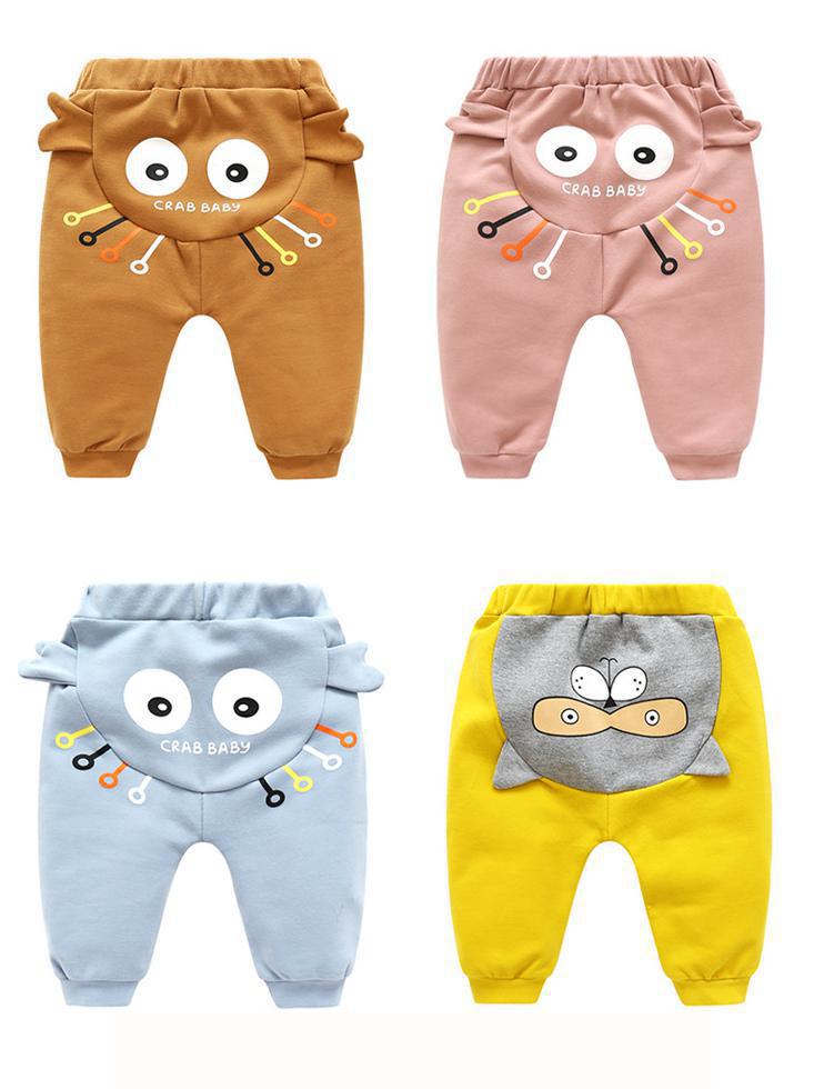 Baby Cartoon Animal Printed Pants