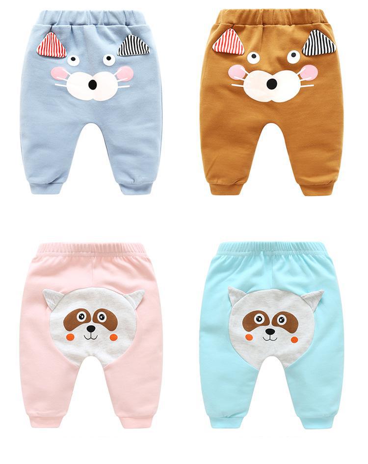 Baby Cartoon Animal Printed Pants