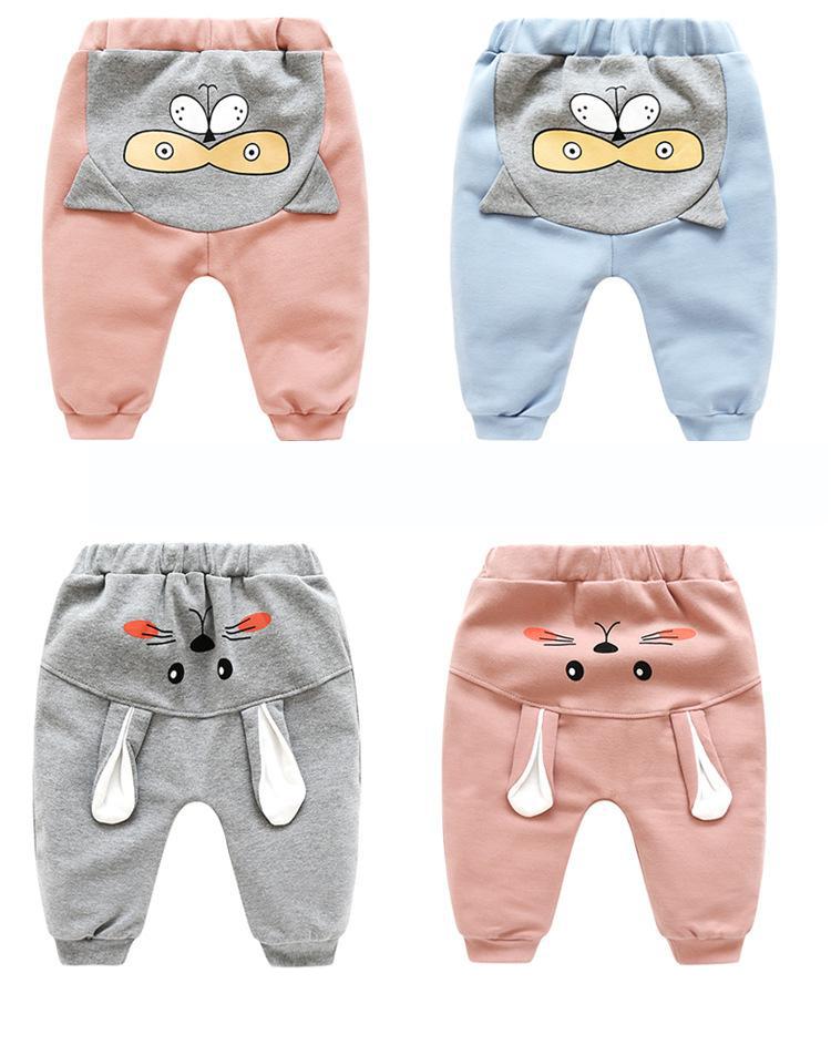 Baby Cartoon Animal Printed Pants