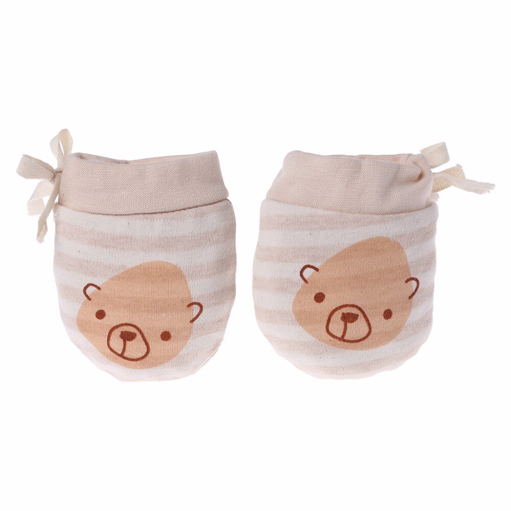 Cotton Blend Baby Anti-Scratch Mittens