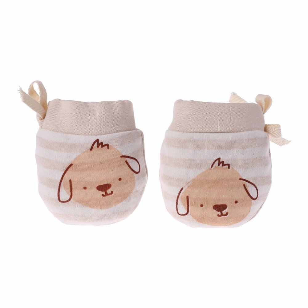 Cotton Blend Baby Anti-Scratch Mittens