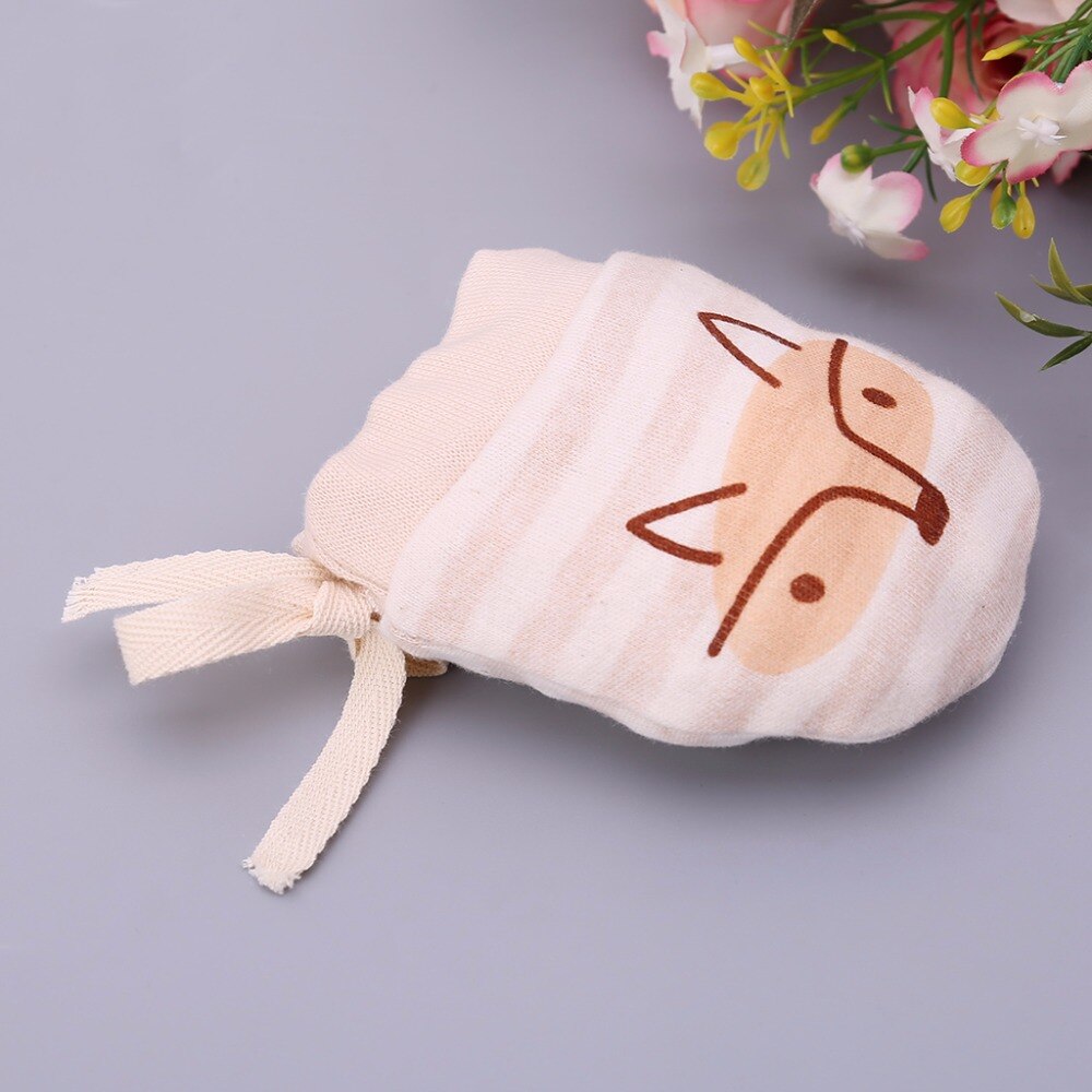 Cotton Blend Baby Anti-Scratch Mittens