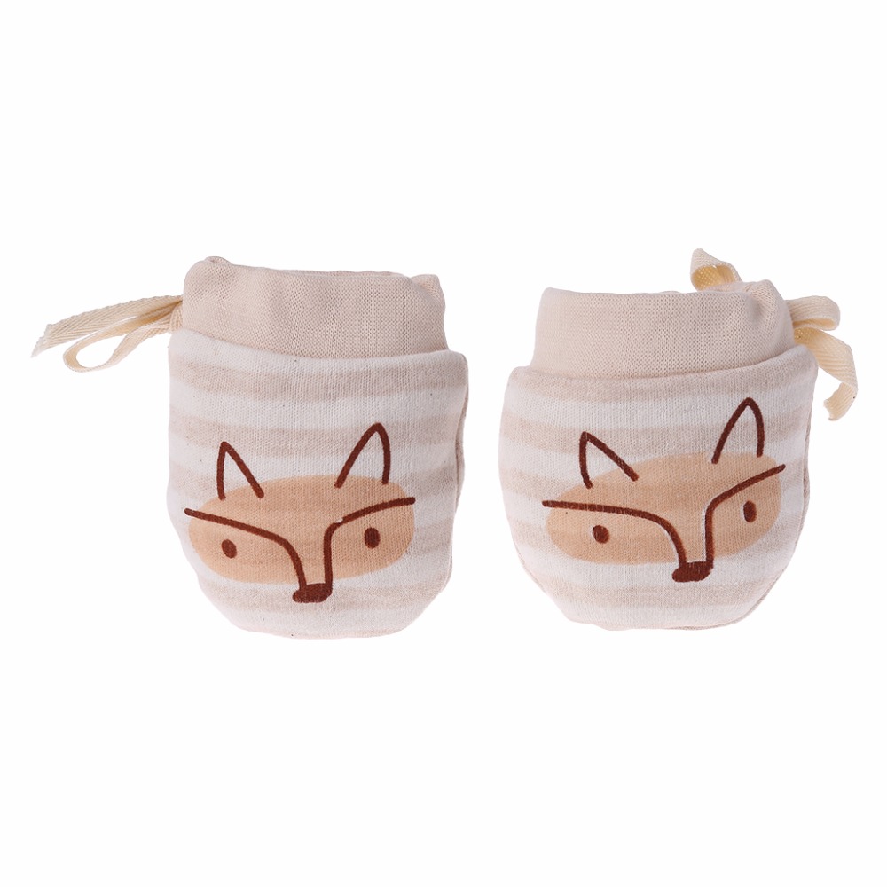 Cotton Blend Baby Anti-Scratch Mittens