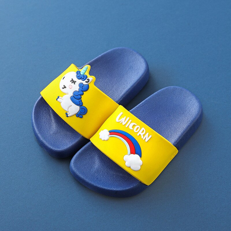 Summer Unicorn Slippers for Kids