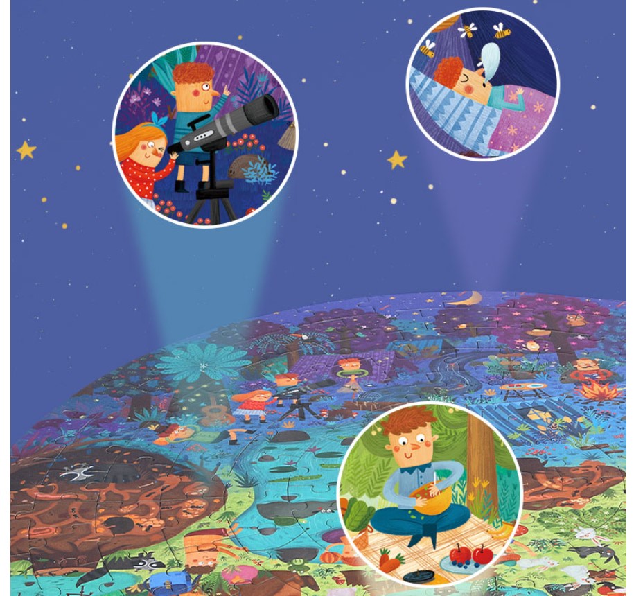 Day-Night Jigsaw Puzzle Day-Night Jigsaw Puzzle