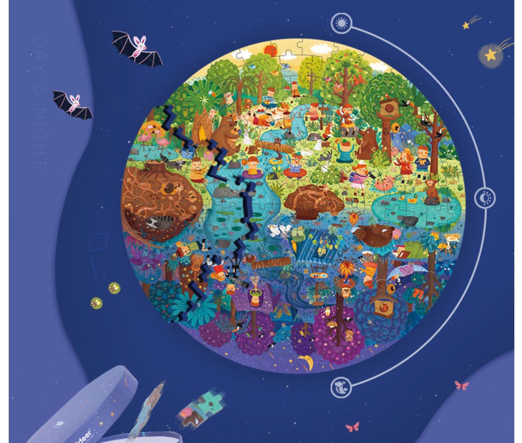 Day-Night Jigsaw Puzzle