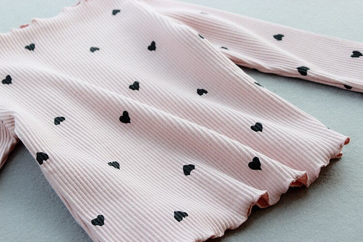 Girl's Cotton Long Sleeved T-Shirt