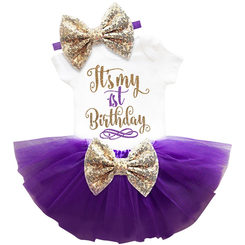Baby Girl's First Birthday Dress Baby Girl's First Birthday Dress