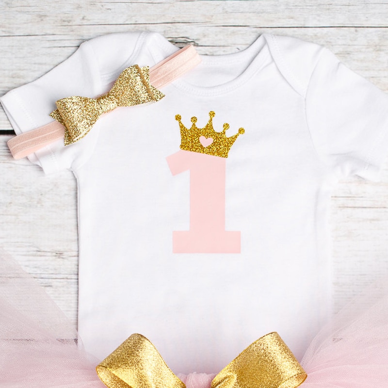 Baby Girl's First Birthday Dress Baby Girl's First Birthday Dress