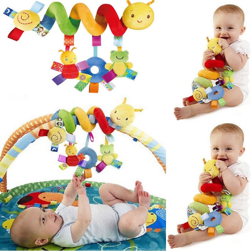 Colorful Spiral Baby Crib Toy Colorful Spiral Baby Crib Toy