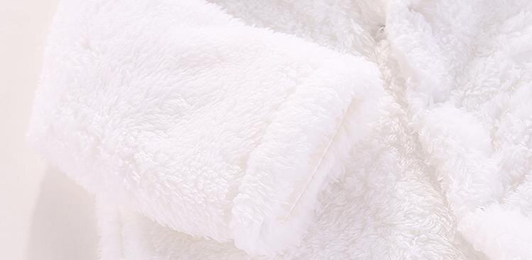 Warm Bear Shaped Hooded Baby's Romper