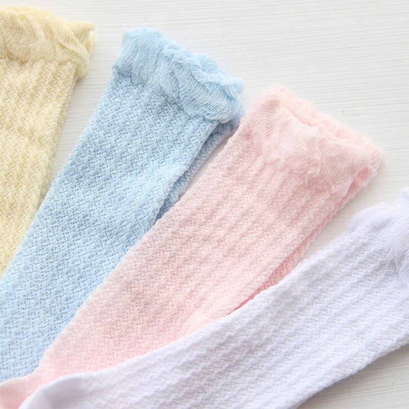 Baby Girl's Lace High Socks