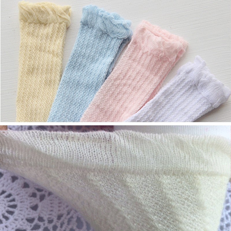 Baby Girl's Lace High Socks