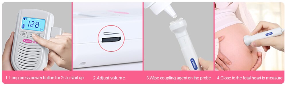 Ultrasound Baby Heartbeat Doppler