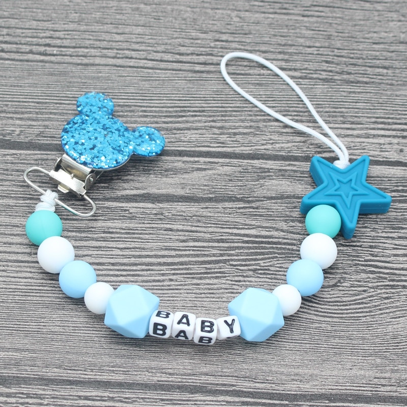 Personalised Name Baby Pacifier Clip Personalised Name Baby Pacifier Clip