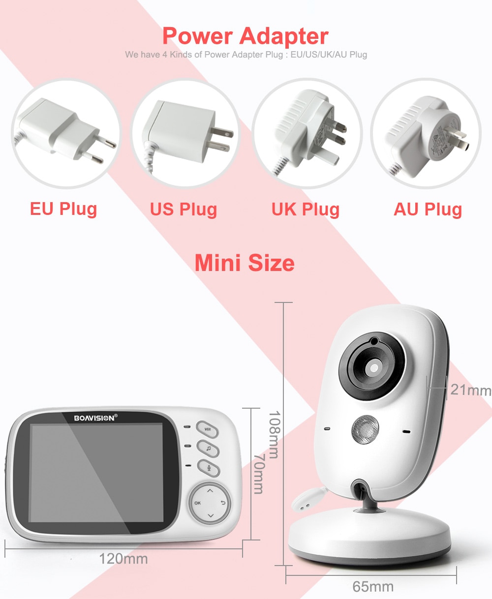 Wireless Baby Monitor with Temperature Control