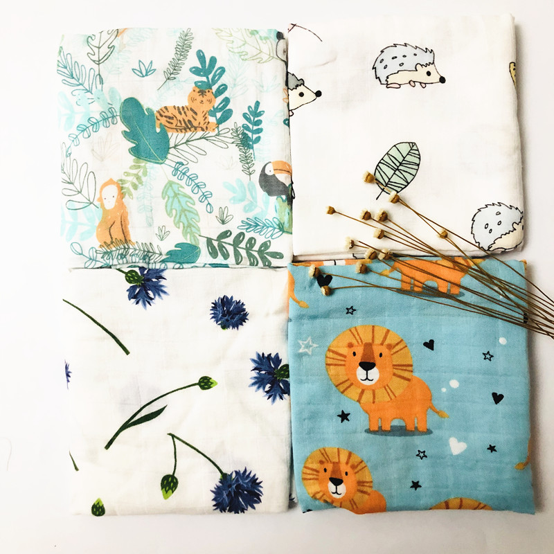Multipurpose Plants Animals Fruits Printed Baby Blanket Multipurpose Plants Animals Fruits Printed Baby Blanket