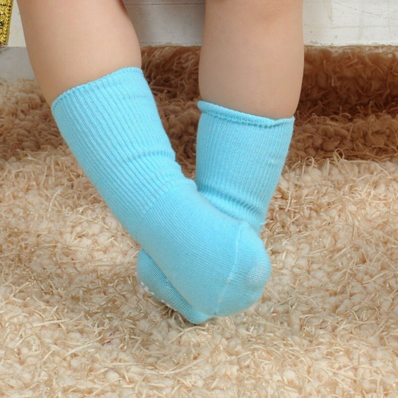 Candy Color Anti Slip Baby Socks